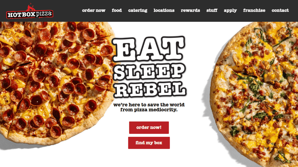 HotBox Pizza Branded Support & Development